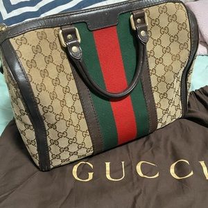 ❤️Gucci vintage Boston bag💎💎💎💎❤️❤️